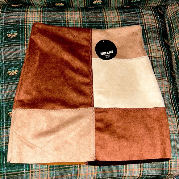 Brown Mini Skirt - Picture 1 of 2